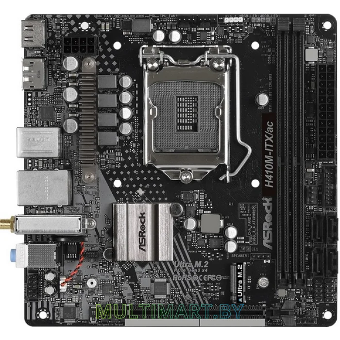 Материнская плата ASRock H410M-ITX/ac